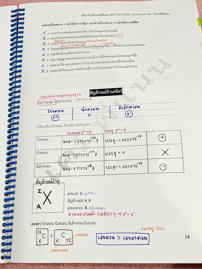 ►เคมีพี่แนน◄ หนังสือเรียนเคมีพี่แนน Entrance เล่ม1-3 มีสรุปเนื้อหาระดับชั้นม.ปลายทั้งหมด ครอบคลุมเนื้อหาระดับชั้นม.4-5-6 มีโจทย์ข้อสอบประจำบท โจทย์ 9 วิชาสามัญ รวมถึงโจทย์ข้อสอบ NETSAT เล่ม1-2 จดครบเกือบทั้งเล่ม จดละเอียด เล่ม3 จดบางหน้า จดละเอียด ไม่มีเฉ