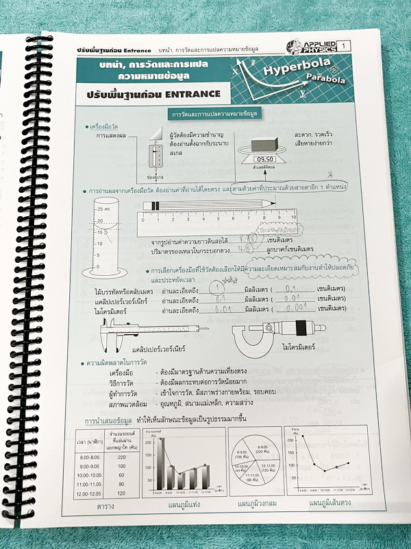 ►อ.ประกิตเผ่า แอพพลายฟิสิกส์◄ คอร์สฟิสิกส์ปรับพื้นฐานก่อน Entrance มีสรุปสูตรเนื้อหาสำคัญ เนื้อหาและเทคนิคลัดตีพิมพ์สมบูรณ์ทั้งเล่ม มีโจทย์ประจำบท เหมาะสำหรับนักเรียนที่กำลังเตรียมตัวสอบ TCAS TPAT ม.ปลาย สอบเข้ามหาวิทยาลัย จดบางหน้า จดละเอียด ไม่มีเฉลย หน