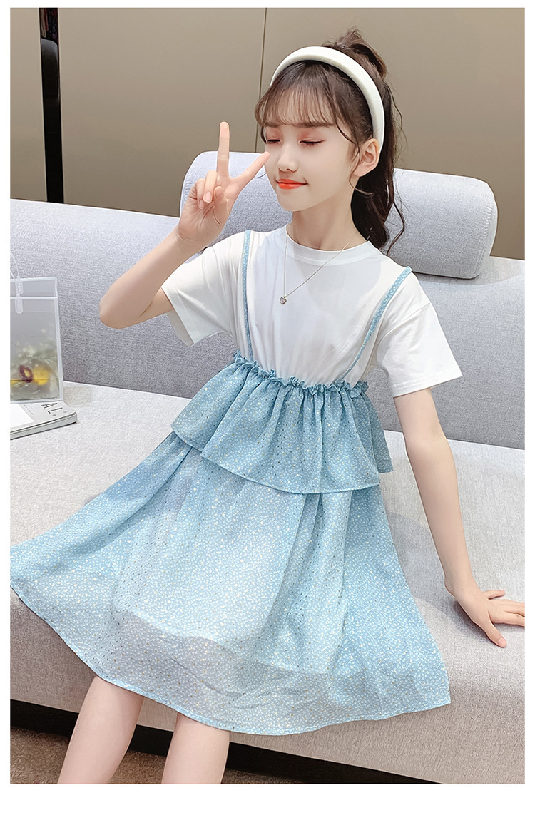 dr4923 เดรส เด็กโต 3 ตัวต่อแพ็ค 110-160 (เลือกไซส์ได้ให้ครบแพ็ค)