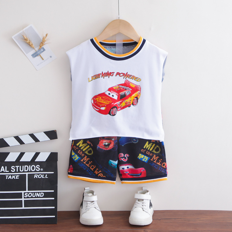 ha1707 เสื้อกล้าม+กางเกง size 80-120 จำนวน 5 ตัวต่อแพ็ค