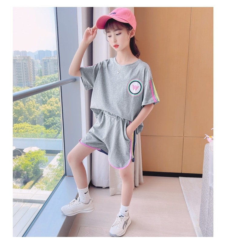 dr5482 เสื้อ+กางเกง เด็กโต 3 ตัวต่อแพ็ค 110-170 (เลือกไซส์ได้ให้ครบแพ็ค)