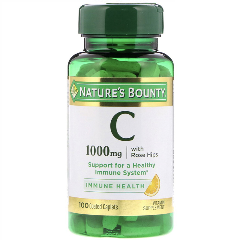 พร้อมส่ง วิตามินซี Nature's Bounty, Vitamin C With Rose Hips, 1000 mg
