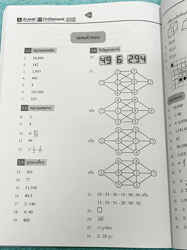 ►สอบเข้ากำเนิดวิทย์,สอบเข้ามหิดล,สอบเข้าจุฬาภรณ์◄ Set หนังสือกวดวิชาเอเลเวล A Level พี่แท๊ป/พี่ป่าน ติวเข้มคณิตเข้ากำเนิดวิทย์ มหิดลและจุฬาภรณ์ เล่ม 1+2 มีสรุปเนื้อหา สูตร และเทคนิคลัดสำคัญเยอะมาก ครอบคลุมเนื้อหาคณิต ม.ต้น ลึกถึงเตรียมตัวสอบเข้ามหิดลรอบ 1