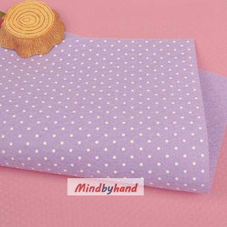 ผ้าสักหลาด ลายจุด (จุดเล็ก)