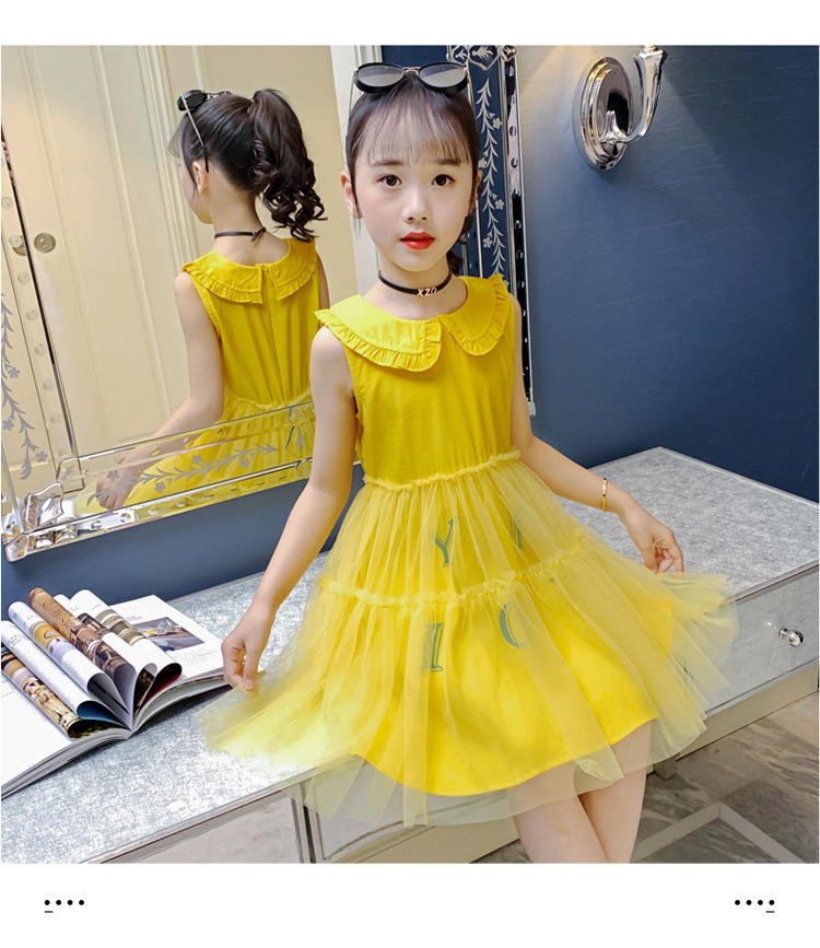 dr4973 เดรส เด็กโต 3 ตัวต่อแพ็ค 110-160 (เลือกไซส์ได้ให้ครบแพ็ค)