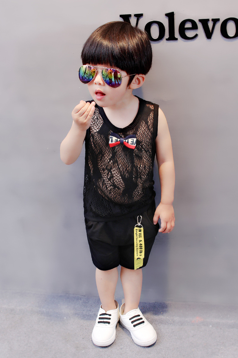 ha331 เสื้อกล้าม+กางเกง size 80-120 5ตัวต่อแพ็ค