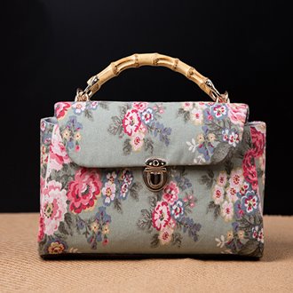 หูกระเป๋าไม้ไผ่แบบถือ