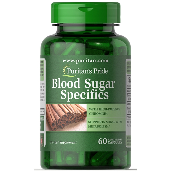 พร้อมส่ง รักษาระดับน้ำตาลในเลือด Puritan's Pride Blood Sugar Specifics