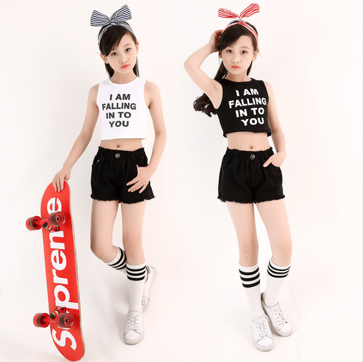 hip68 เสื้อครอป size 110-170 3 ตัวต่อแพ็ค**คละไซส์ได้ จำนวนให้ครบแพ็ค**