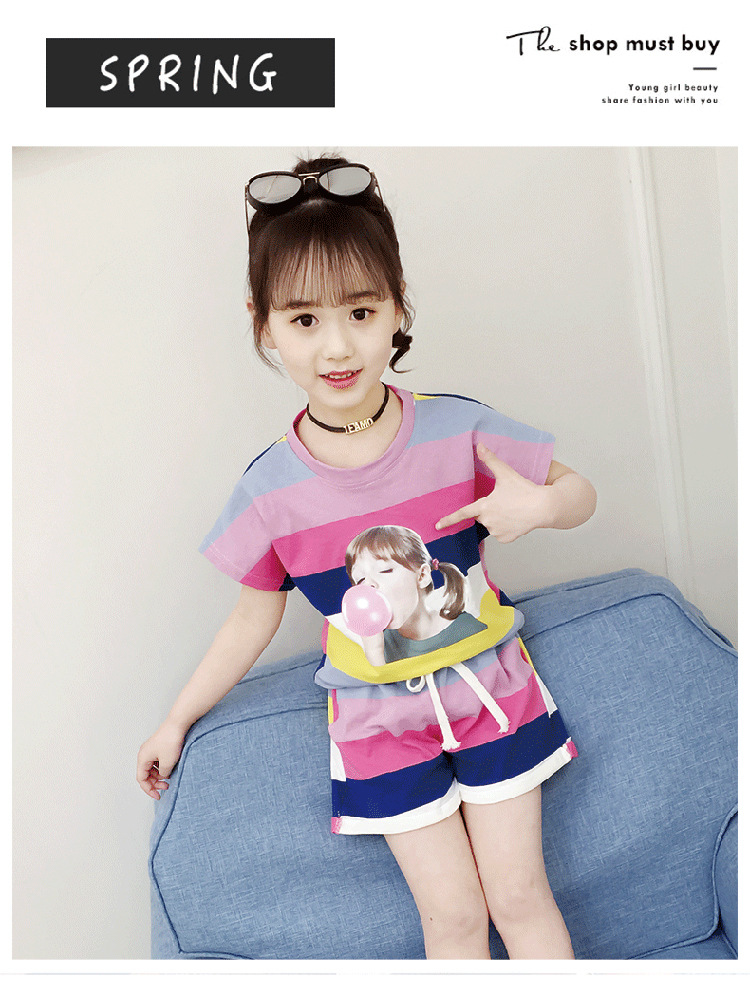 dr4854 เสื้อ+กางเกง เด็กโต 3 ตัวต่อแพ็ค 110-160 (เลือกไซส์ได้ให้ครบแพ็ค)