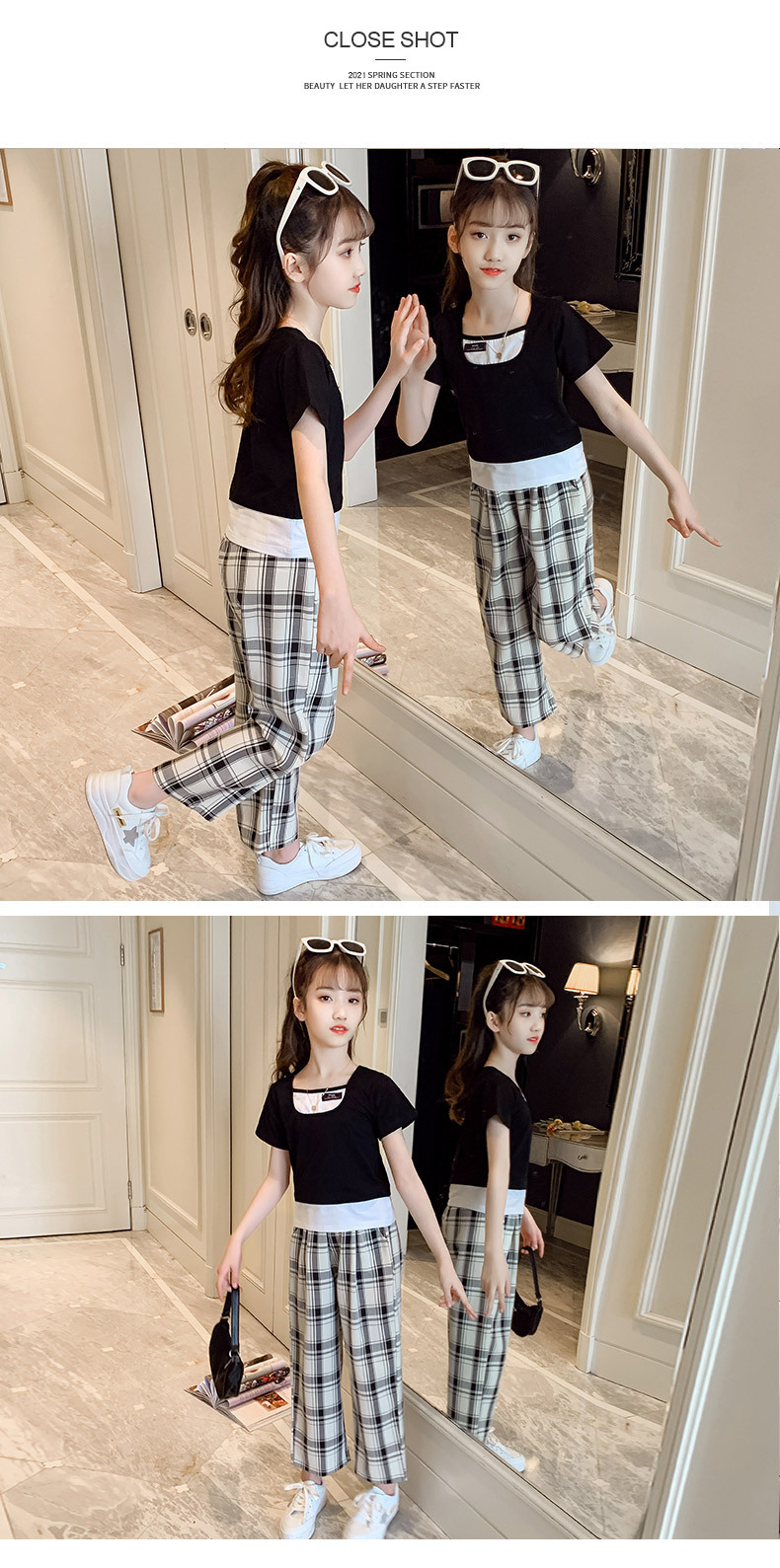 dr5128 เสื้อ+กางเกง เด็กโต 3 ตัวต่อแพ็ค 120-170 (เลือกไซส์ได้ให้ครบแพ็ค)