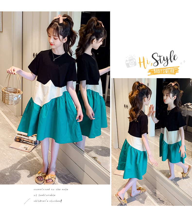 dr5290 เดรส เด็กโต 3 ตัวต่อแพ็ค 110-170 (เลือกไซส์ได้ให้ครบแพ็ค)