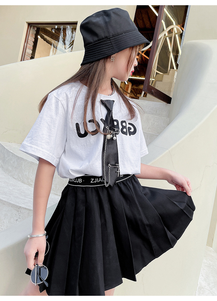 dr4900 เสื้อ+กระโปรง เด็กโต 3 ตัวต่อแพ็ค 110-170 (เลือกไซส์ได้ให้ครบแพ็ค)