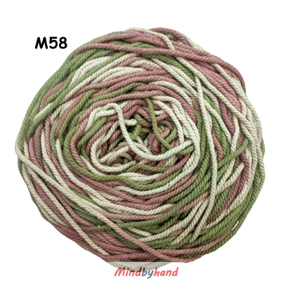 เชือกฟอกสีเหลือบ สี 58