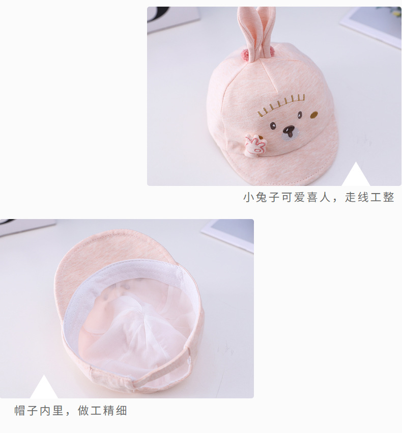 yu1750 หมวกเด็ก 5 ใบต่อแพ็ค **คละสี**