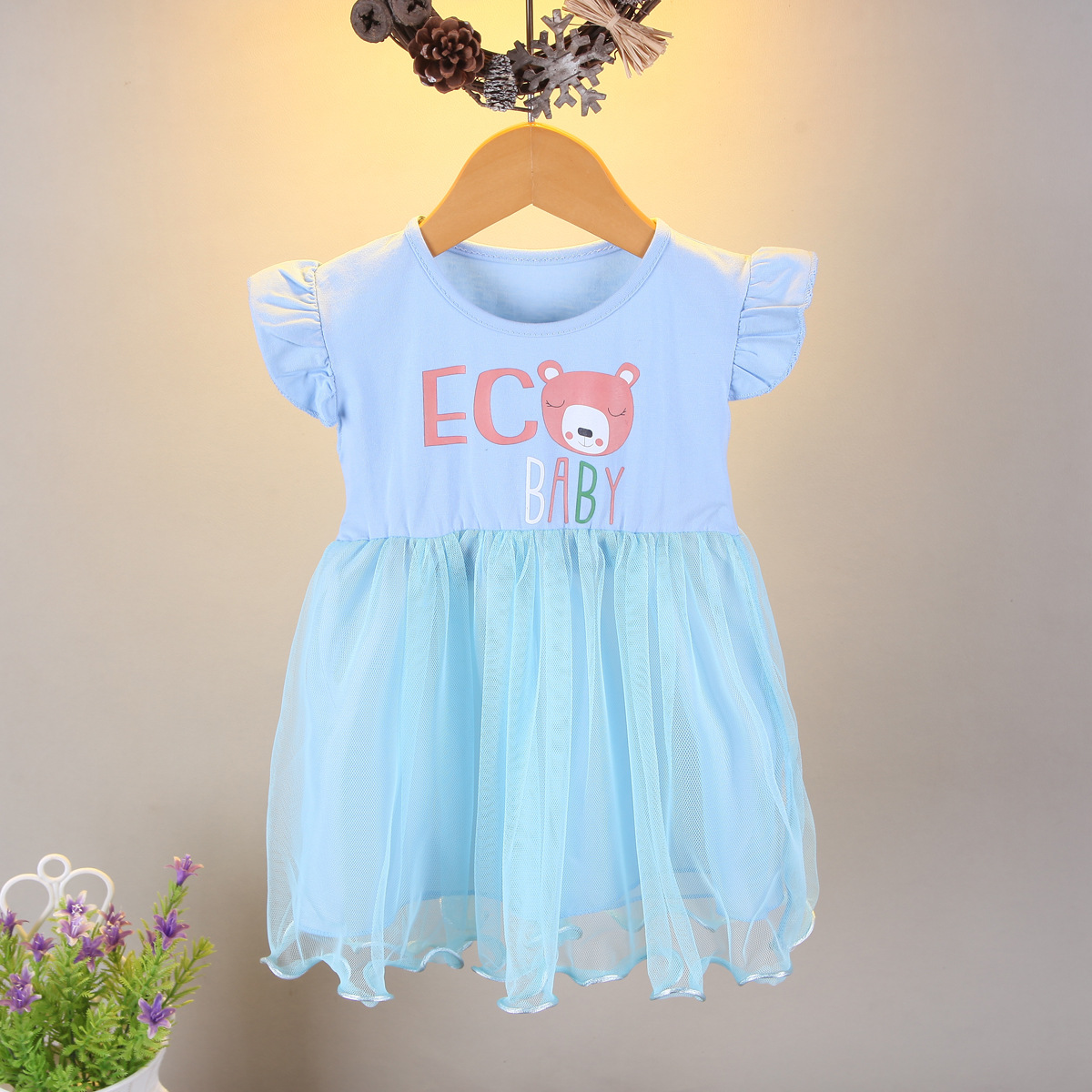 ha1352 เดรส size 80-120 จำนวน 5 ตัวต่อแพ็ค