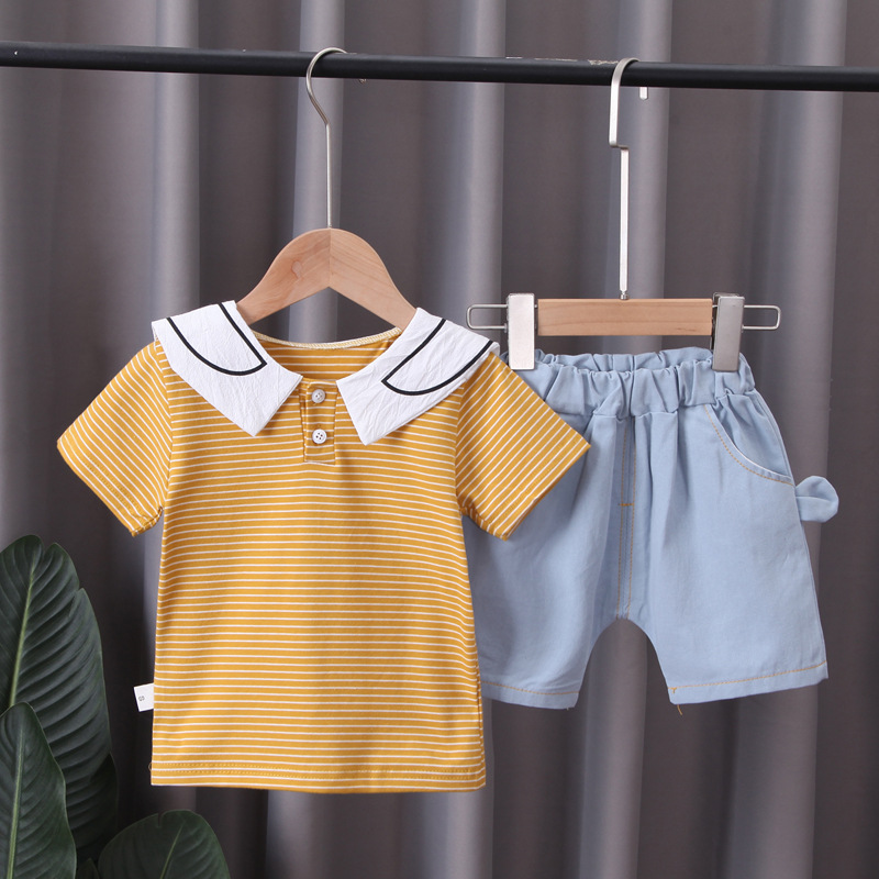 ha1593 เสื้อ+กางเกง size 80-110 จำนวน 4 ตัวต่อแพ็ค