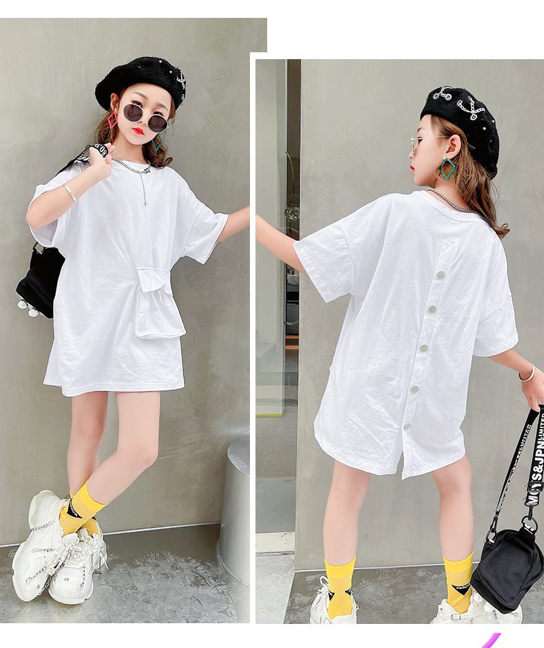 dr5186 เสื้อ+กระเป๋า เด็กโต 3 ตัวต่อแพ็ค 110-170 (เลือกไซส์ได้ให้ครบแพ็ค)