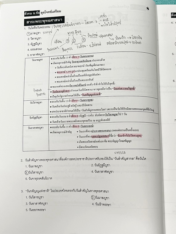 ►อ.ชัย สังคม◄ หนังสือเรียนพิเศษสังคม อ.ชัย คอร์สลุยโจทย์สังคมเข้าเตรียมอุดม เน้นฝึกตะลุยโจทย์ มีโจทย์ครบทุกสาระทุกหมวดหมู่ในวิชาสังคม เหมาะสำหรับเด็กม.ต้นที่กำลังเตรียมตัวสอบเข้าม.4โรงเรียนเตรียมอุดมศึกษา อาจารย์มีแทรกอธิบายเนื้อหาในโจทย์แต่ละข้อ จดครบเกื