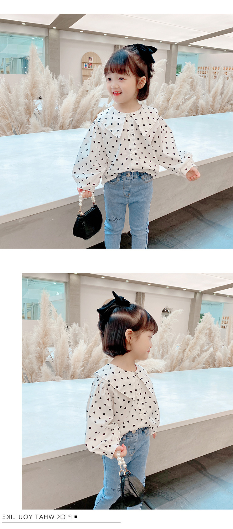 yw1370 เสื้อแขนยาว size 7-15 5 ชุดต่อแพ็ค (เลือกไซส์ได้ ให้ครบแพ็ค)