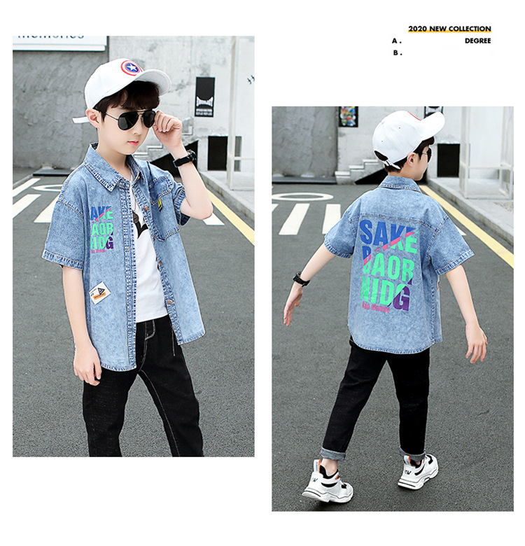 pa435 เสื้อยีนส์ 120-170 จำนวน3 ตัวต่อแพ็ค (เลือกไซส์ได้ให้ครบแพ็ค)
