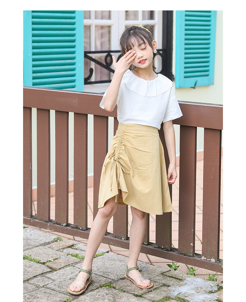 mu478 เสื้อยืด 3 ตัวต่อแพ็ค เด็กโต size 120-170 (เลือกให้ครบแพ็ค)