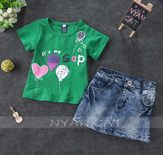 km2478 เสื้อ+กระโปรง 6 ตัวต่อแพ็ค