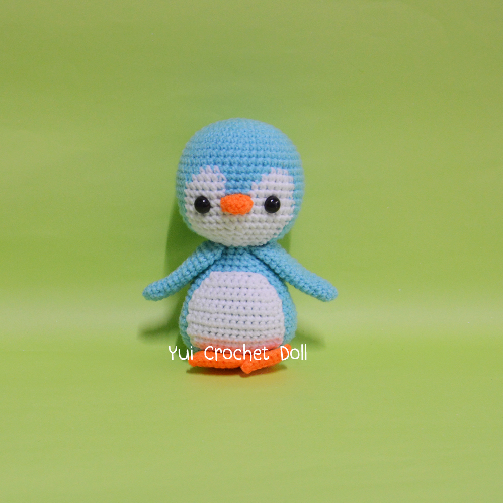 ตุ๊กตาถักไหมพรมเพนกวิน Penguin