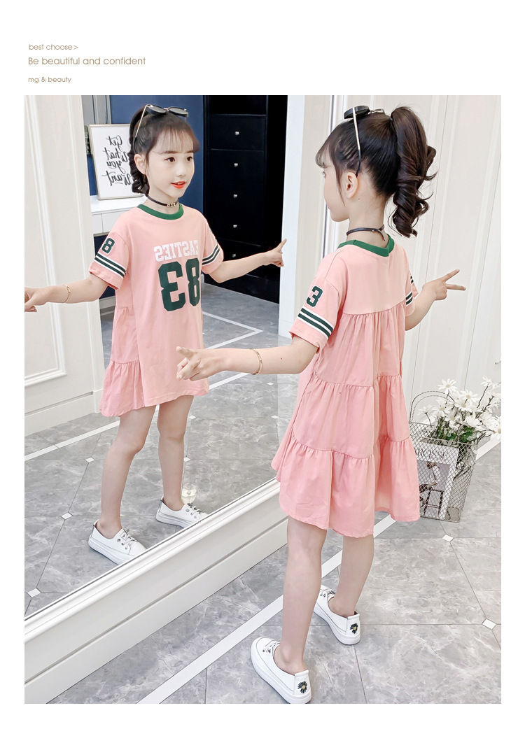 dr5169 เดรส เด็กโต 3 ตัวต่อแพ็ค 110-160 (เลือกไซส์ได้ให้ครบแพ็ค)