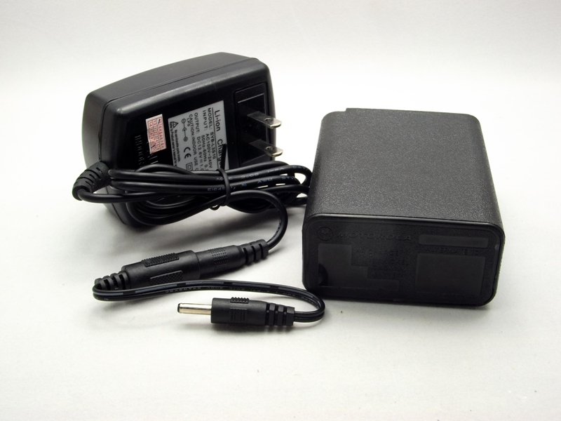 แบต Lithium Motorola P200+ที่ชาร์จ12.6V