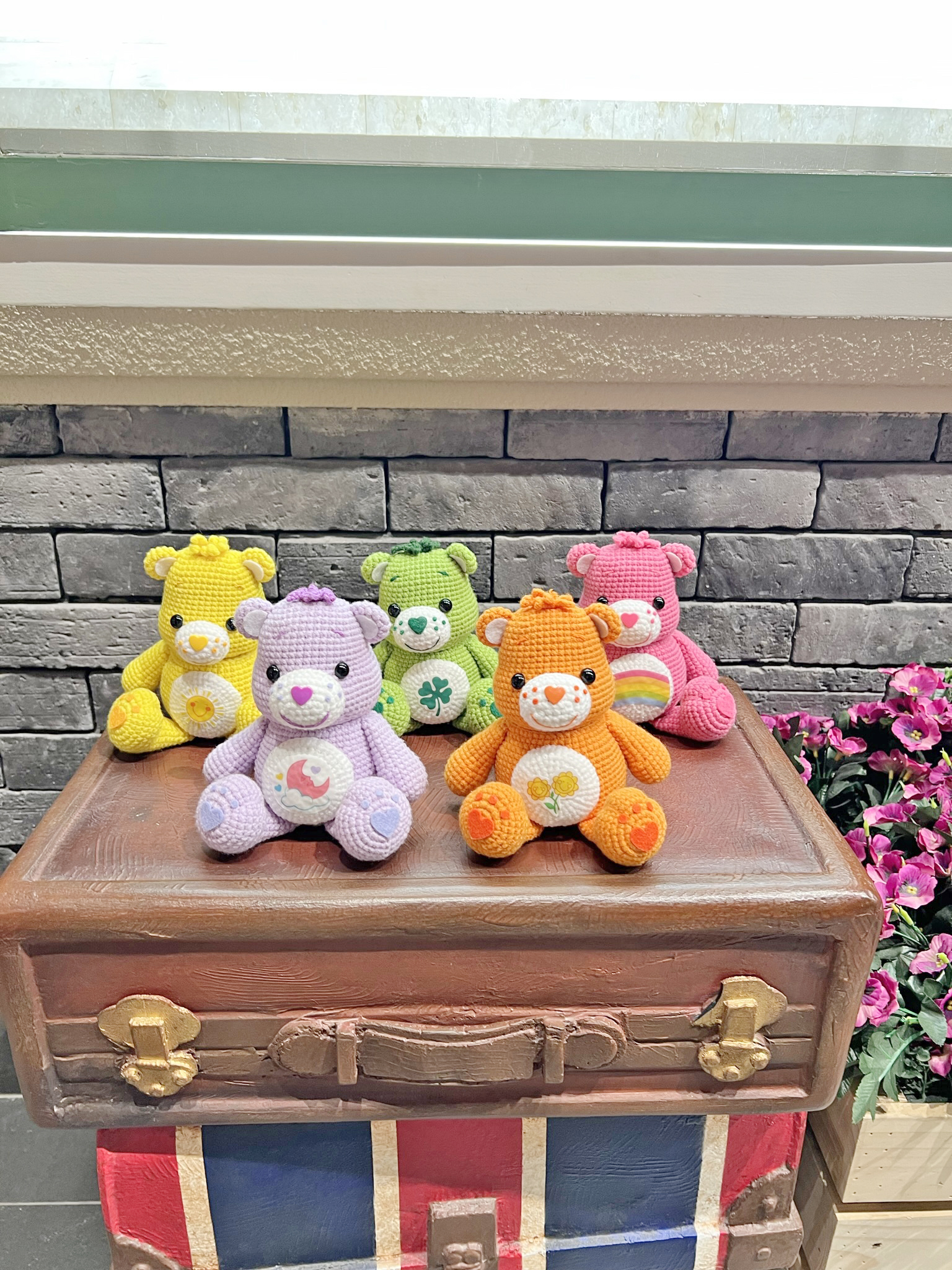 แพทเทิร์นปลอกสวมยาดมหงส์ไทย&ตุ๊กตา Care Bears