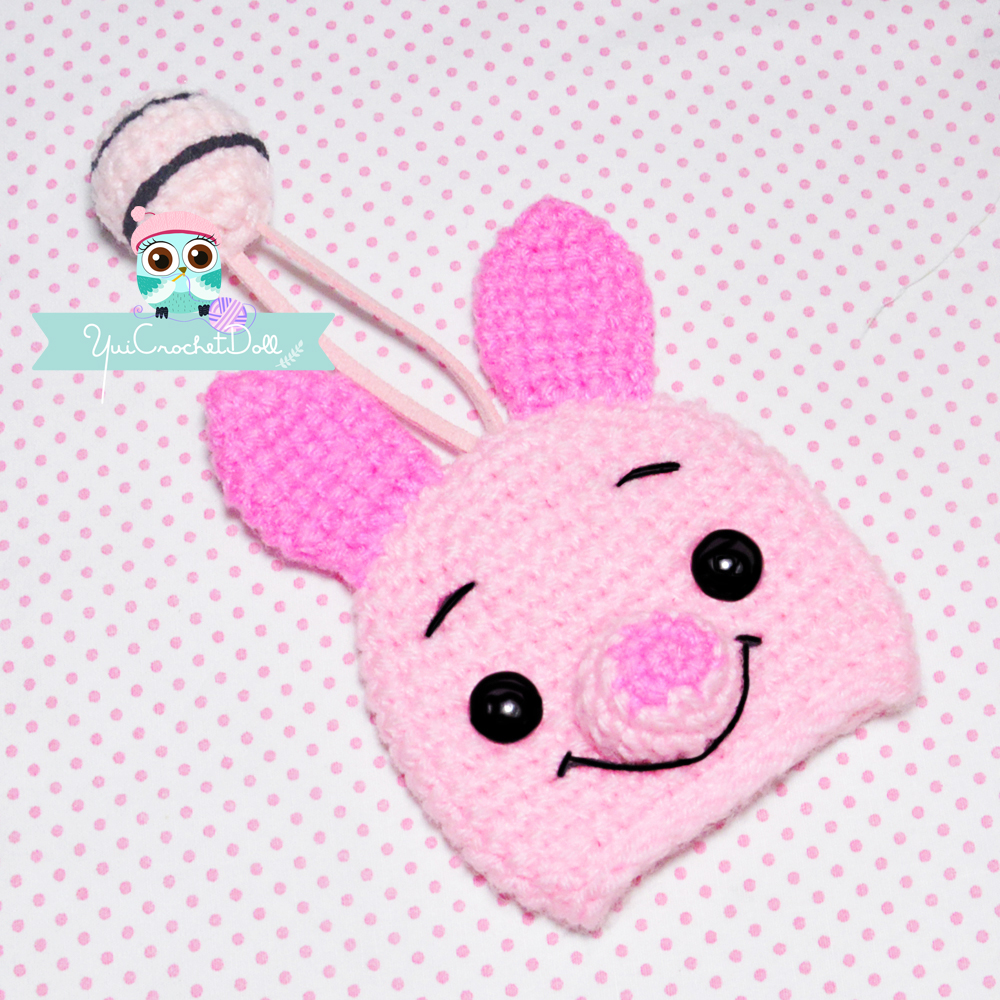 ที่ครอบพวงกุญแจ พิกเลต PIGLET