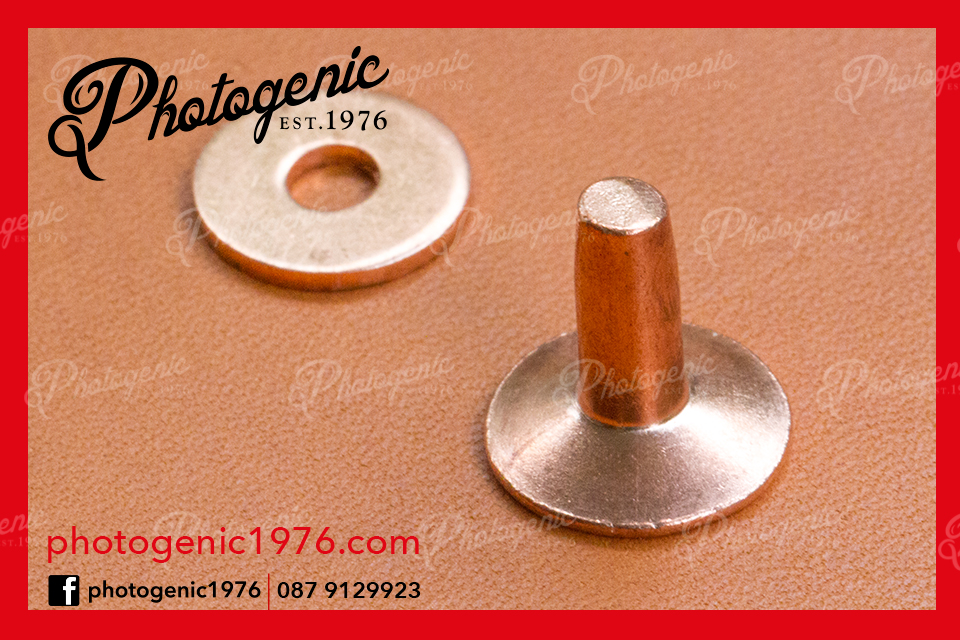 หมุดย้ำ / รีเวททองแดง | Solid Copper Rivets