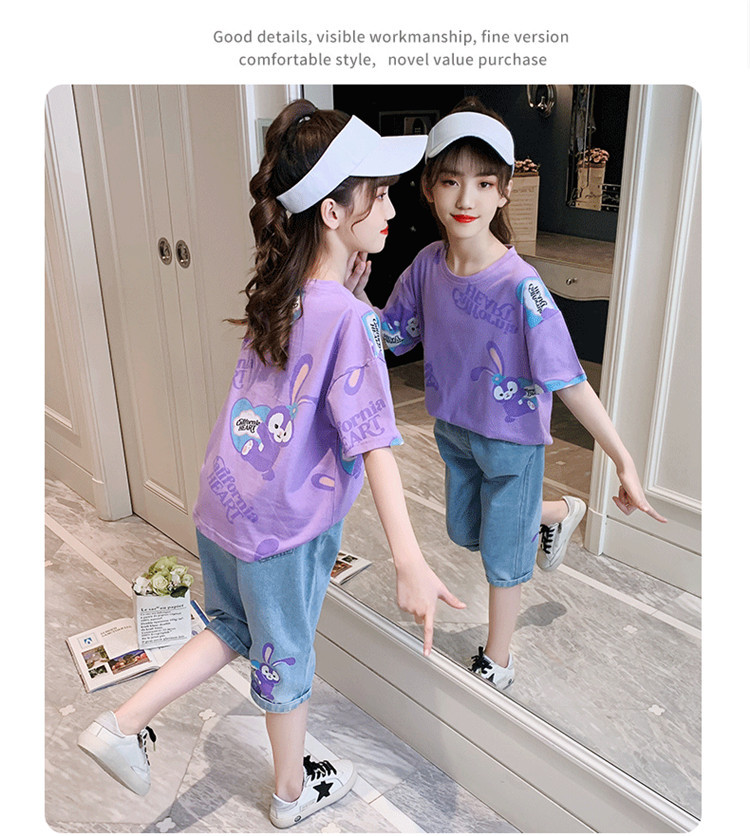 dr5446 เสื้อ+กางเกง เด็กโต 3 ตัวต่อแพ็ค 110-170 (เลือกไซส์ได้ให้ครบแพ็ค)