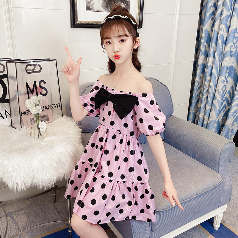 dr4921 เดรส เด็กโต 3 ตัวต่อแพ็ค 110-160 (เลือกไซส์ได้ให้ครบแพ็ค)