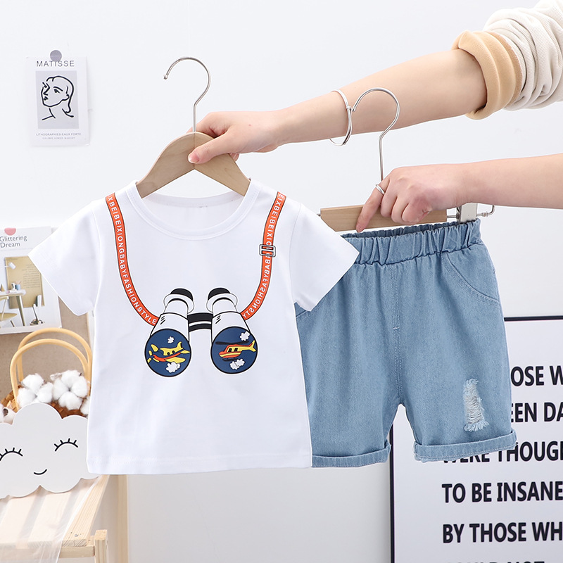 ha1342 เสื้อ+กางเกง size 80-120 จำนวน 5 ตัวต่อแพ็ค