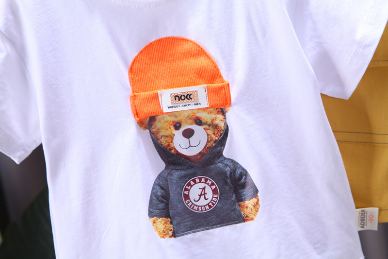 ha1538 เสื้อ+กางเกง size 90-130 จำนวน 5 ตัวต่อแพ็ค
