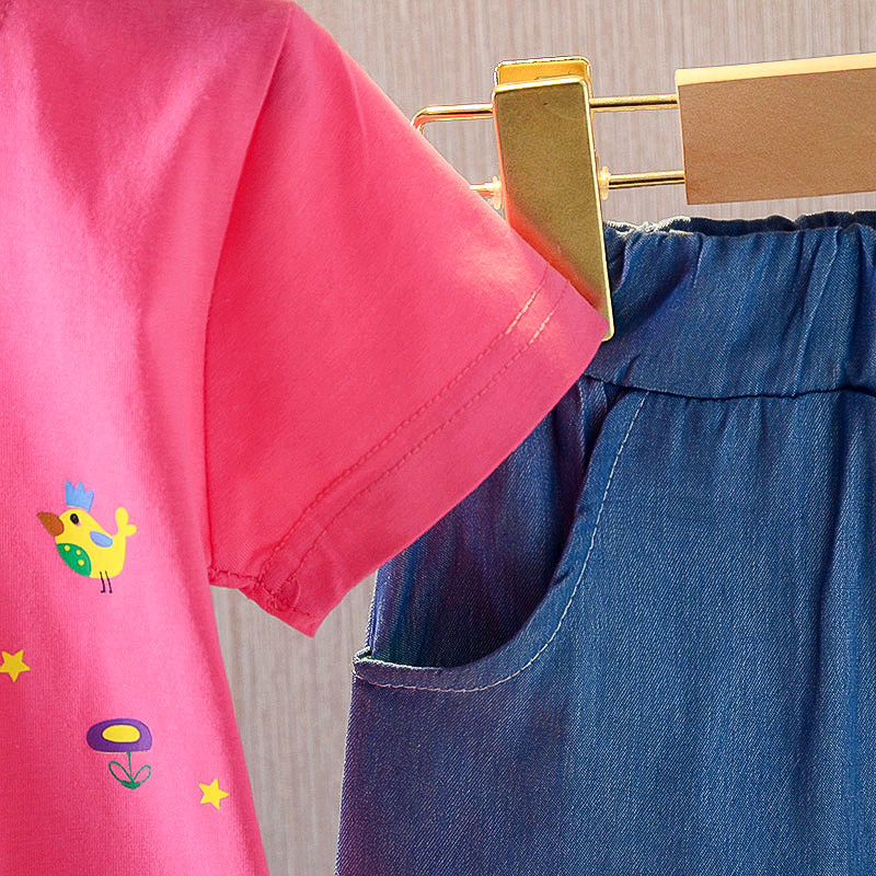ha1368 เสื้อ+กางเกง size 80-110 จำนวน 4 ตัวต่อแพ็ค