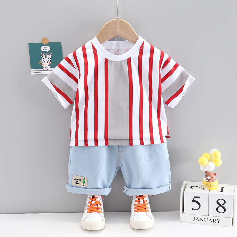 ha1487 เสื้อ+กางเกง size 80-110 จำนวน 4 ตัวต่อแพ็ค