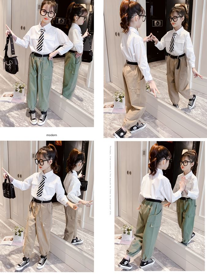 pa546 เสื้อแขนยาว+กางเกงขาวยาว 120-170 จำนวน3 ตัวต่อแพ็ค (เลือกไซส์ได้ให้ครบแพ็ค)