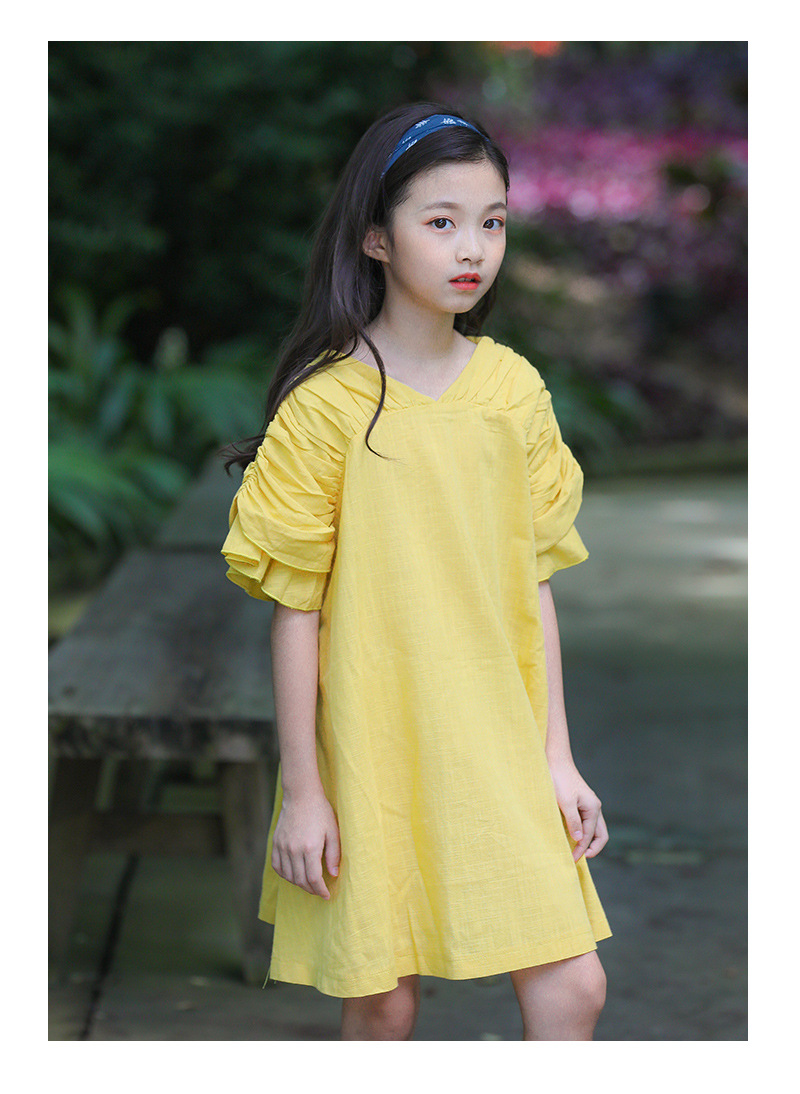 mu344 เดรส 3 ตัวต่อแพ็ค เด็กโต size 120-170 (เลือกให้ครบแพ็ค)