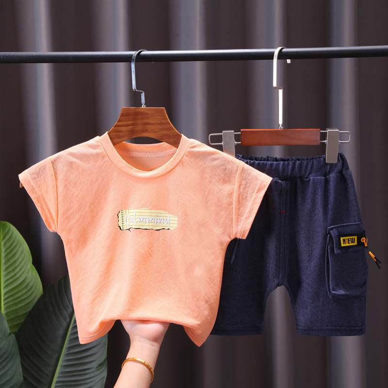 ha1485 เสื้อ+กางเกง size 80-110 จำนวน 4 ตัวต่อแพ็ค