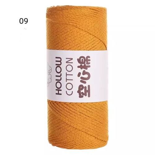 ไหมลินิน สี 09 เหลืองมัสตาดเข้ม