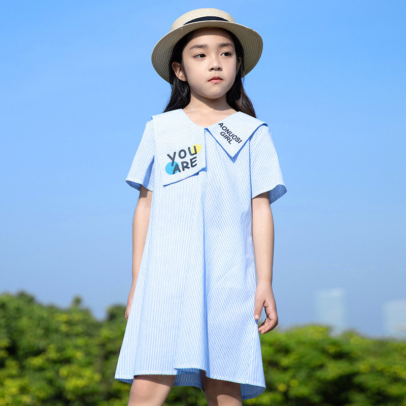 dm211 เดรส เด็กโต 3 ตัวต่อแพ็ค 110-160 (เลือกไซส์ให้ครบแพ็ค)