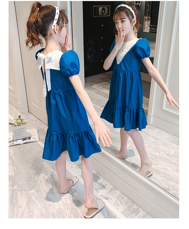 dr4876 เดรส เด็กโต 3 ตัวต่อแพ็ค 110-160 (เลือกไซส์ได้ให้ครบแพ็ค)