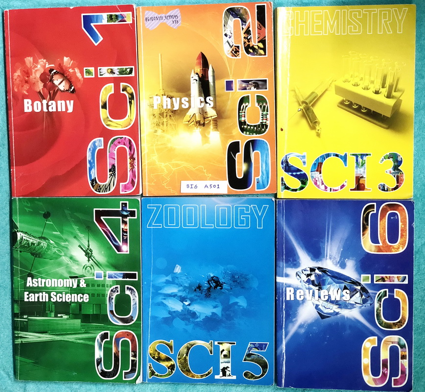 ►อ.บิ๊ก◄ BIG A501 หนังสือเรียนพิเศษ อ.บิ๊ก เซ็ท 6 เล่ม SCI 1-6 วิทยาศาสตร์ ม.ต้น เนื้อหาคลอบคลุมทุกวิชาทั้งฟิสิกส์ เคมี ชีวะ วิทย์กาย โลก ดาราศาสตร์ ระดับชั้น ม.1-2-3 จดครบเกือบทั้งเล่มทั้งเซ็ท จดละเอียดมาก มีวาดรูปประกอบเนื้อหาเพิ่มเติมหลายหน้า มีจดเน้นข