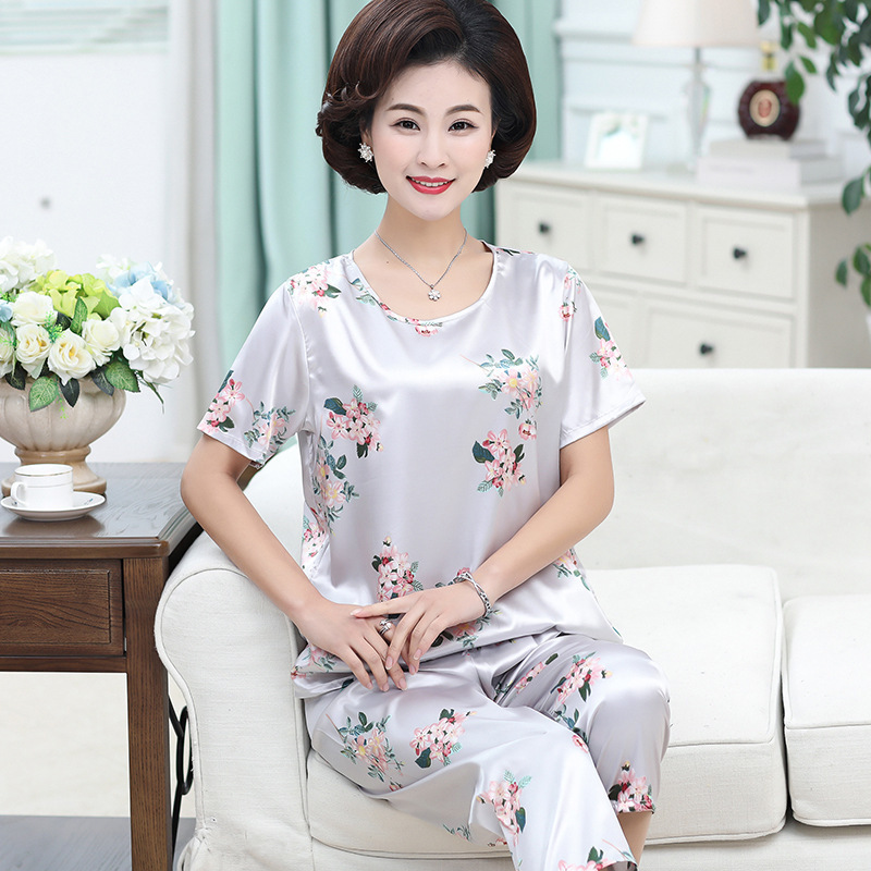 ชุดนอนคนแก่ไซส์ใหญ่ หนัก 36-84 กิโล ใส่ได้ ชุดใส่อยู่บ้าน ผ้านิ่มใส่สบาย มีให้เลือก 9 สี 9 ลาย (1929)