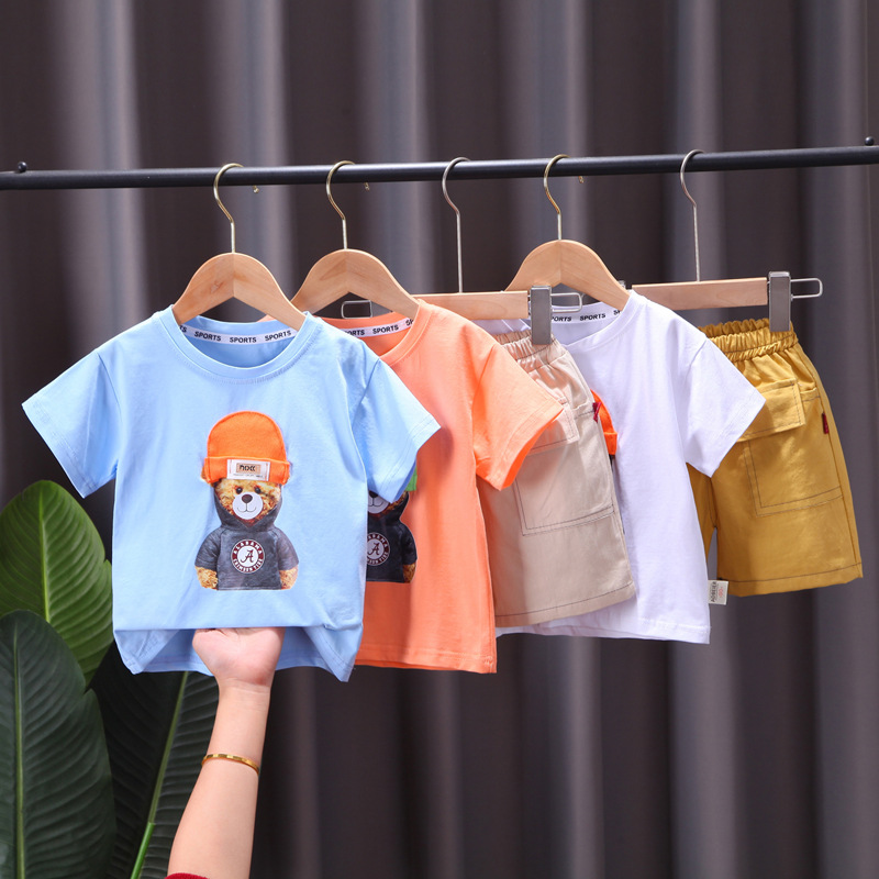 ha1538 เสื้อ+กางเกง size 90-130 จำนวน 5 ตัวต่อแพ็ค
