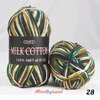 Milk Cotton เส้น4ply สีเหลือบ M28