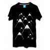 เสื้อผ้าผู้ชาย | เสื้อยืดแฟชั่น เสื้อยืด VERz ลาย Snow Moutain